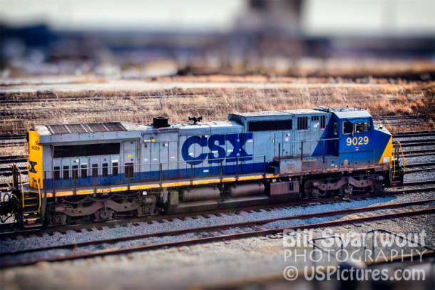 CSX 9020 Locomotive at the Locust Point Yard