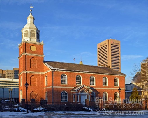 Old Otterbein United Methodist Church Building Photograph