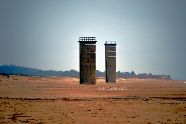 Two Towers on the Beach