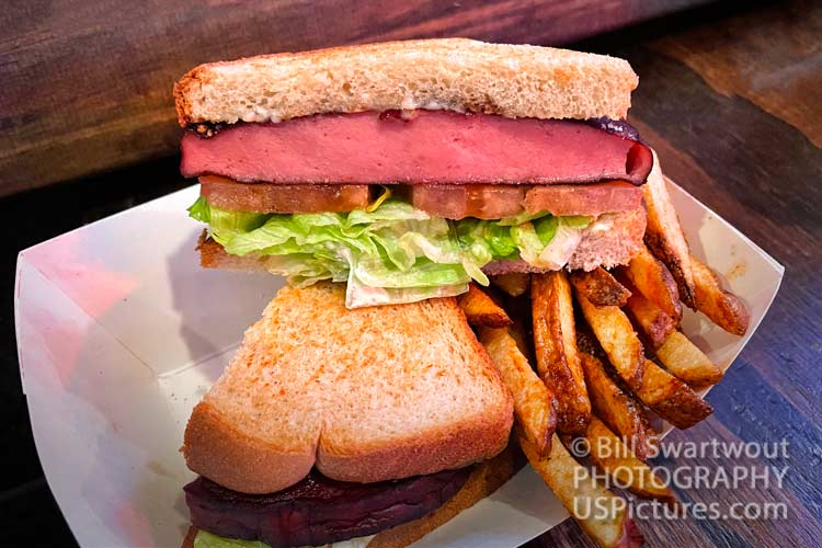 Fried Bologna Sandwich at Duffy's and The Bowery