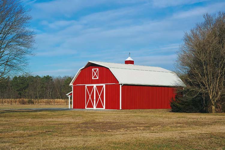 Red Barn near Greenwood, Delaware